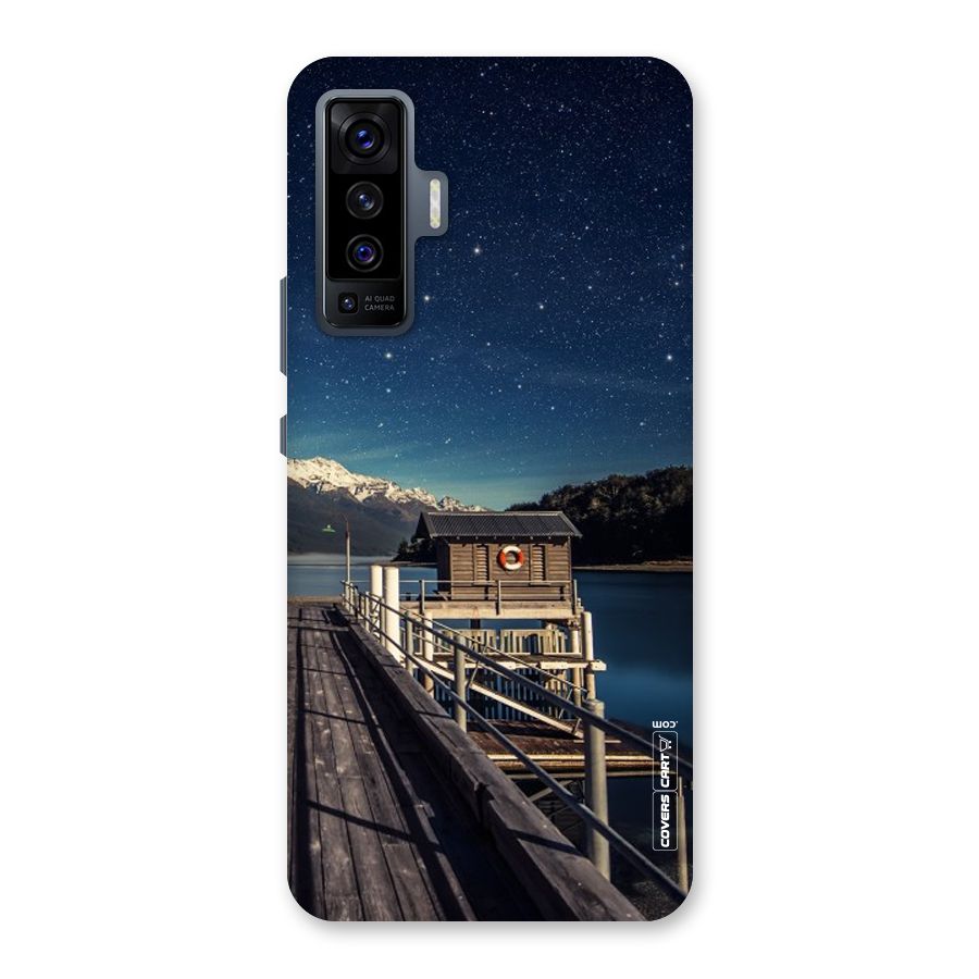 Beautiful Dock Hut Back Case for Vivo X50