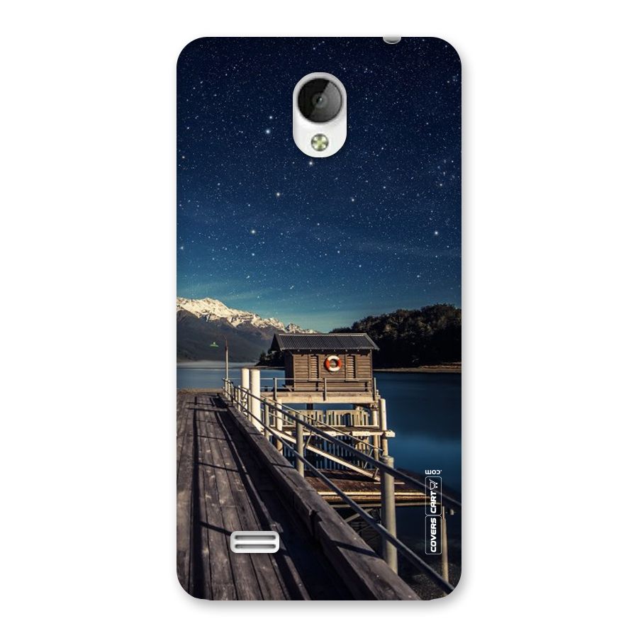 Beautiful Dock Hut Back Case for Vivo Y21