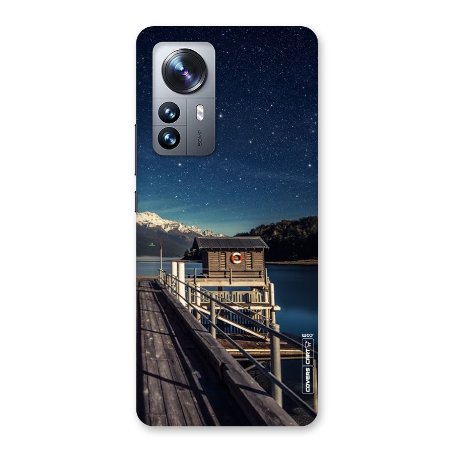 Beautiful Dock Hut Back Case for Xiaomi 12 Pro