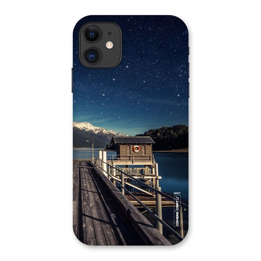 Beautiful Dock Hut Back Case for iPhone 11