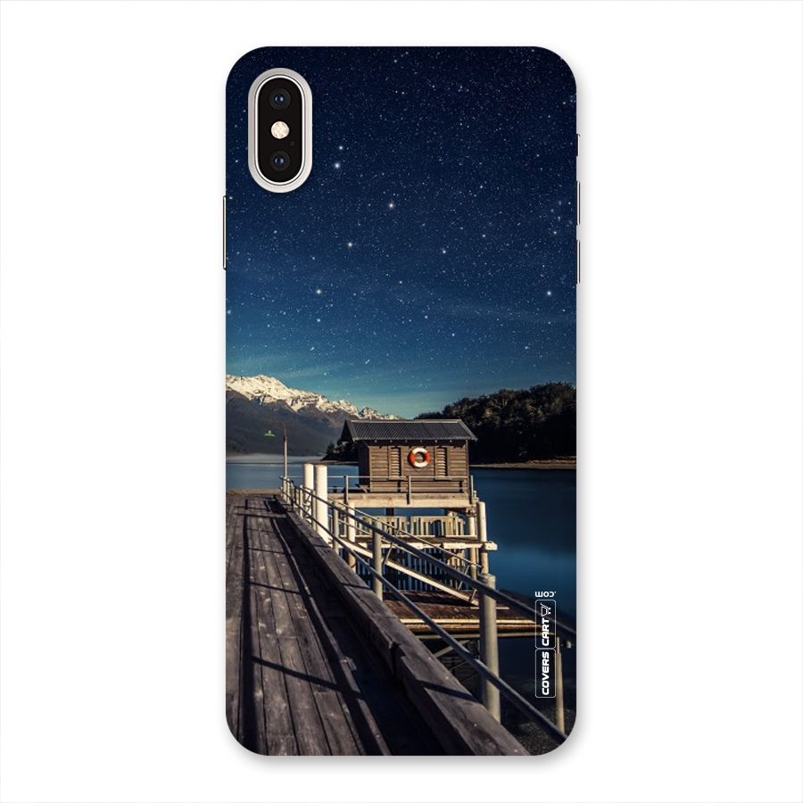 Beautiful Dock Hut Back Case for iPhone XS Max