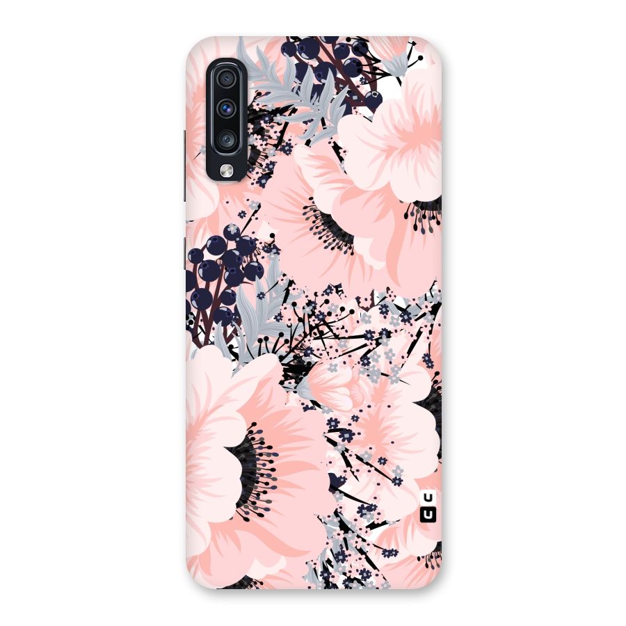 Beautiful Flowers Back Case for Galaxy A70