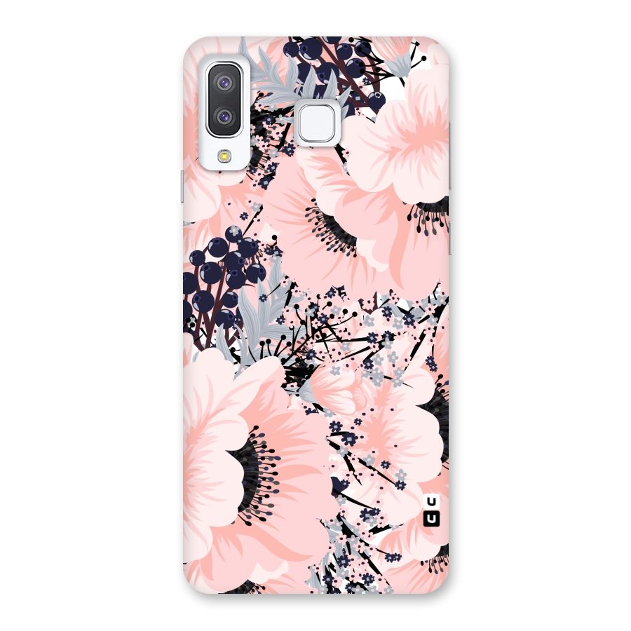 Beautiful Flowers Back Case for Galaxy A8 Star