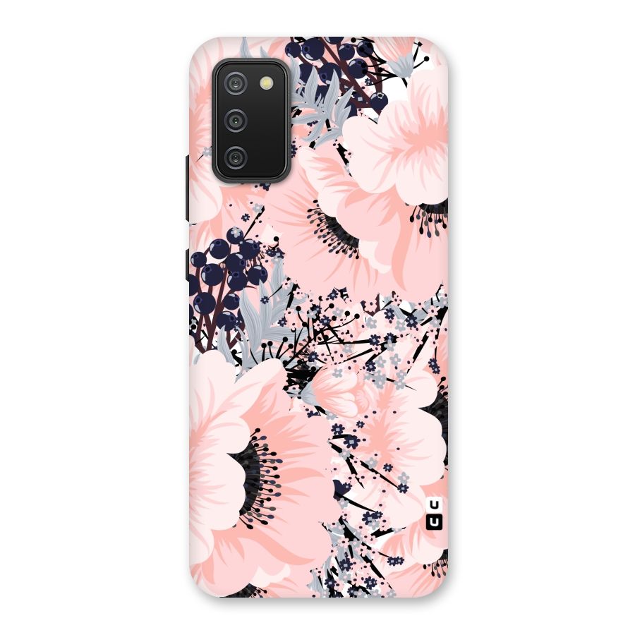 Beautiful Flowers Back Case for Galaxy M02s