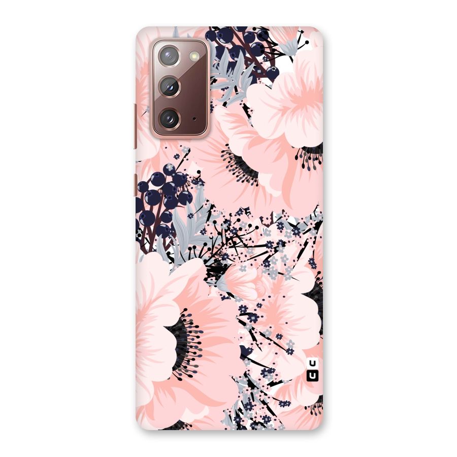 Beautiful Flowers Back Case for Galaxy Note 20