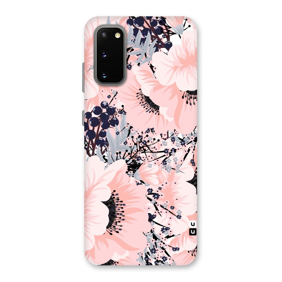 Beautiful Flowers Back Case for Galaxy S20