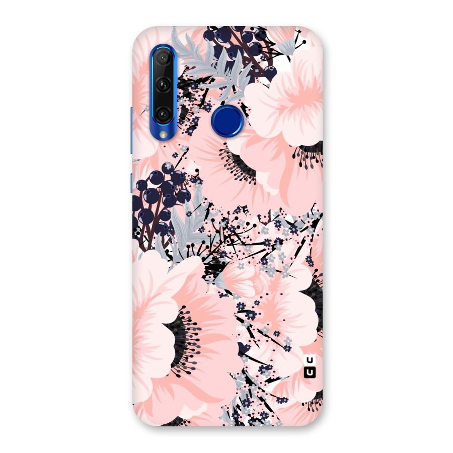 Beautiful Flowers Back Case for Honor 20i
