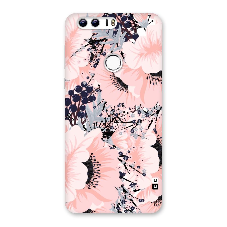 Beautiful Flowers Back Case for Honor 8