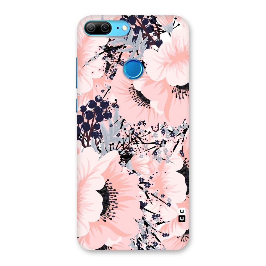 Beautiful Flowers Back Case for Honor 9 Lite