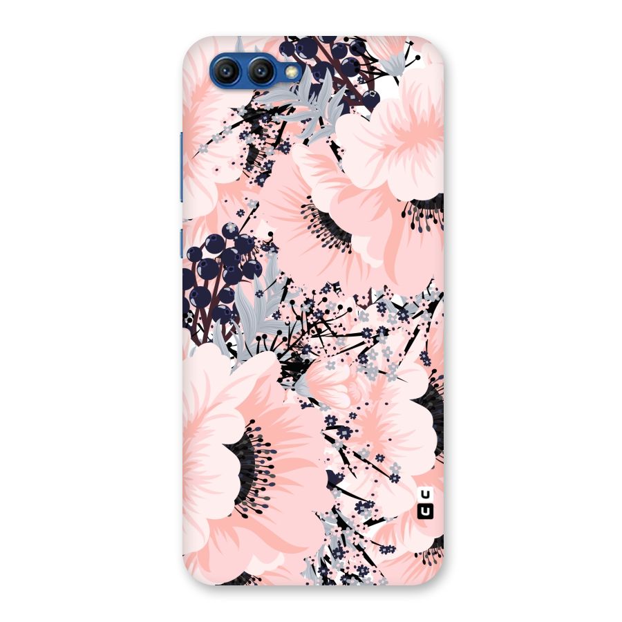Beautiful Flowers Back Case for Honor View 10