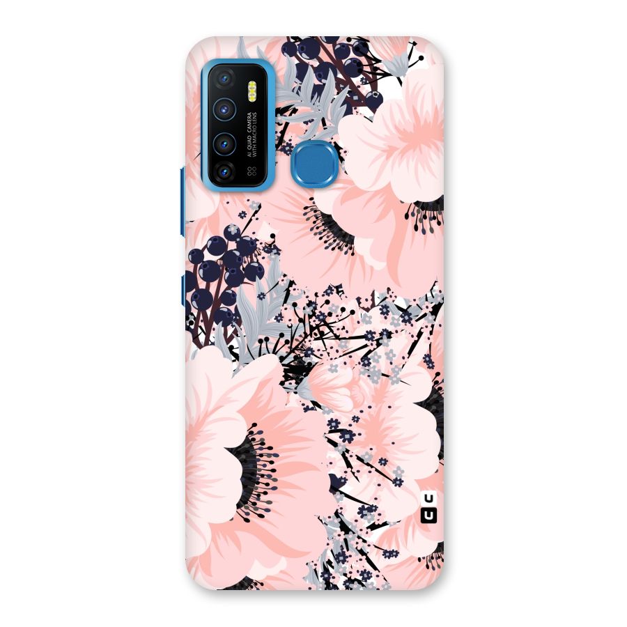 Beautiful Flowers Back Case for Infinix Hot 9