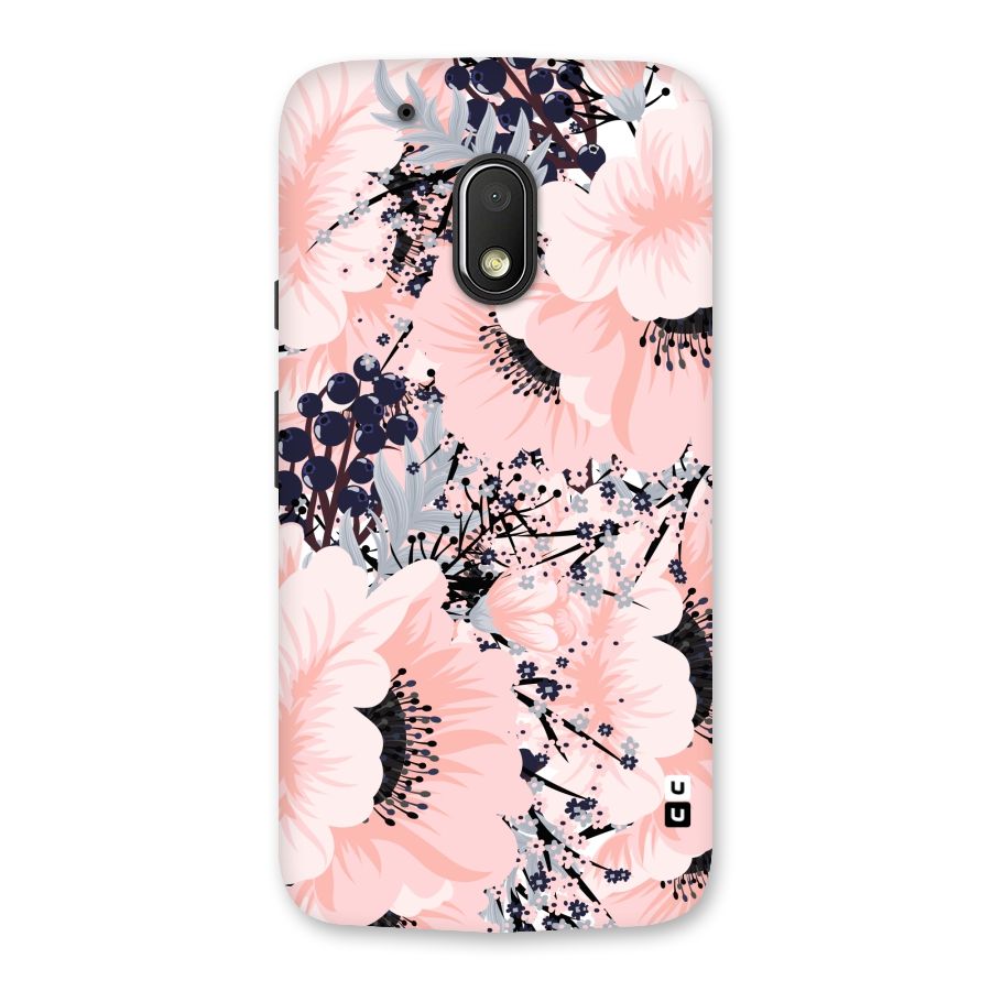 Beautiful Flowers Back Case for Moto G4 Play