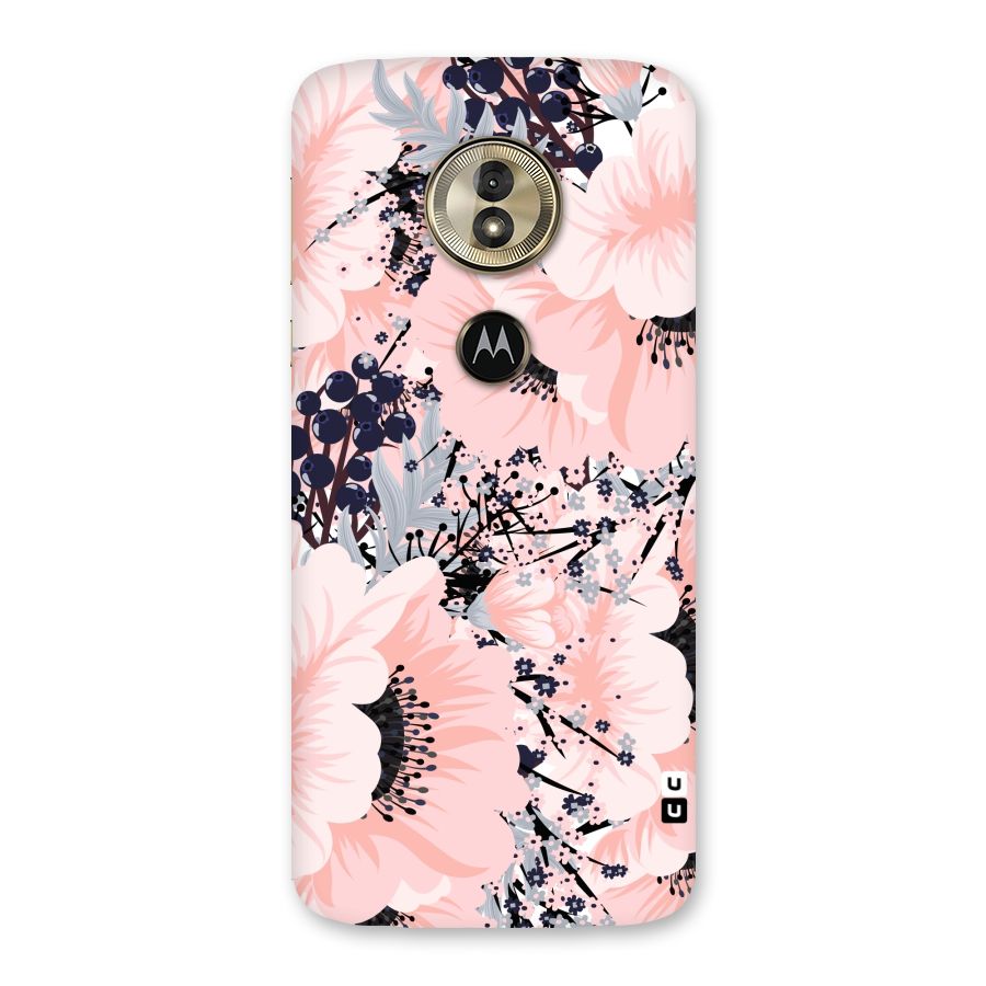 Beautiful Flowers Back Case for Moto G6 Play