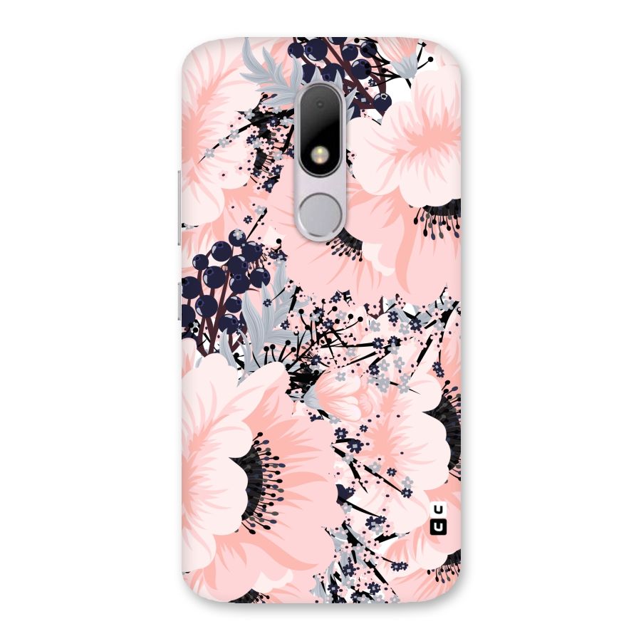 Beautiful Flowers Back Case for Moto M