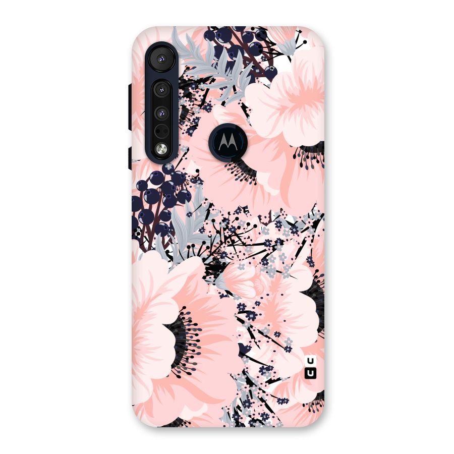Beautiful Flowers Back Case for Motorola One Macro