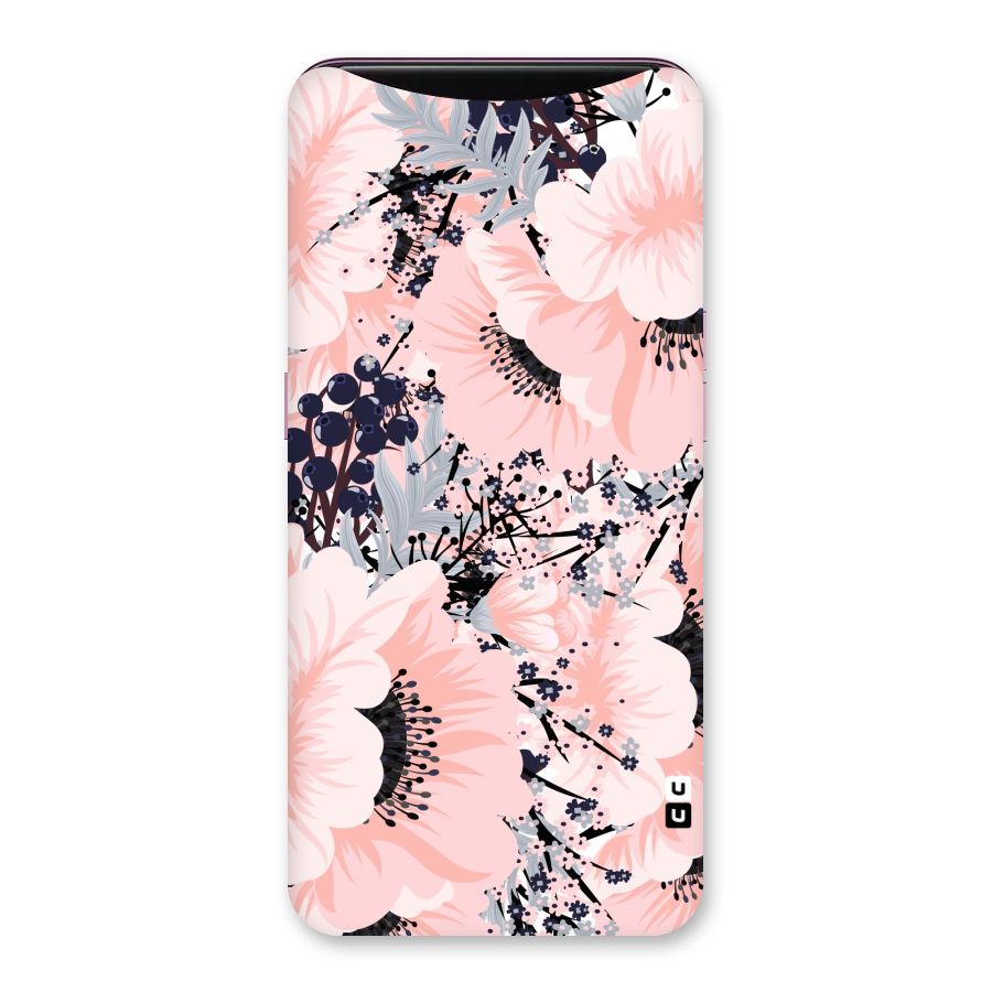 Beautiful Flowers Back Case for Oppo Find X