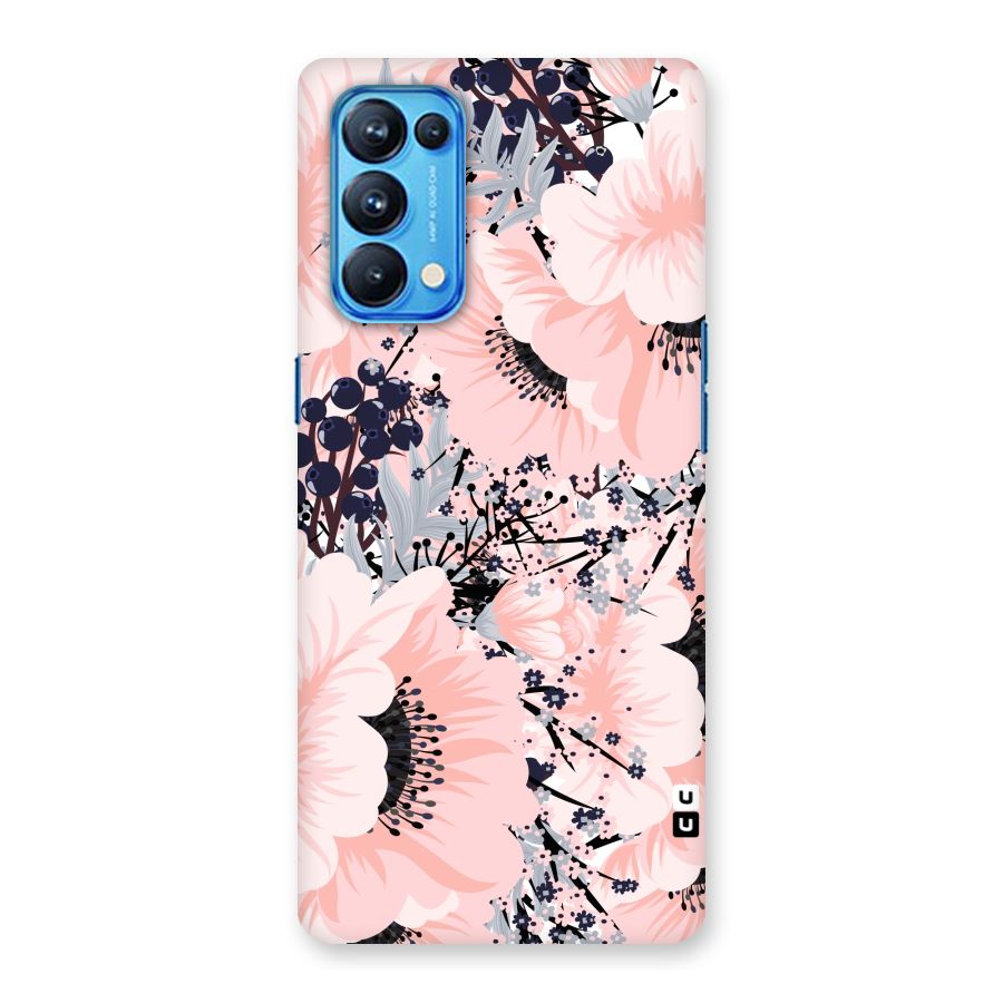 Beautiful Flowers Back Case for Oppo Reno5 Pro 5G