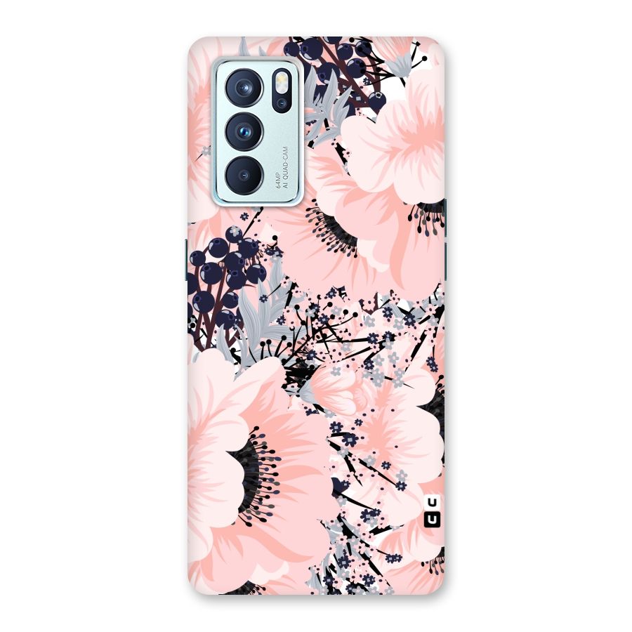 Beautiful Flowers Back Case for Oppo Reno6 Pro 5G