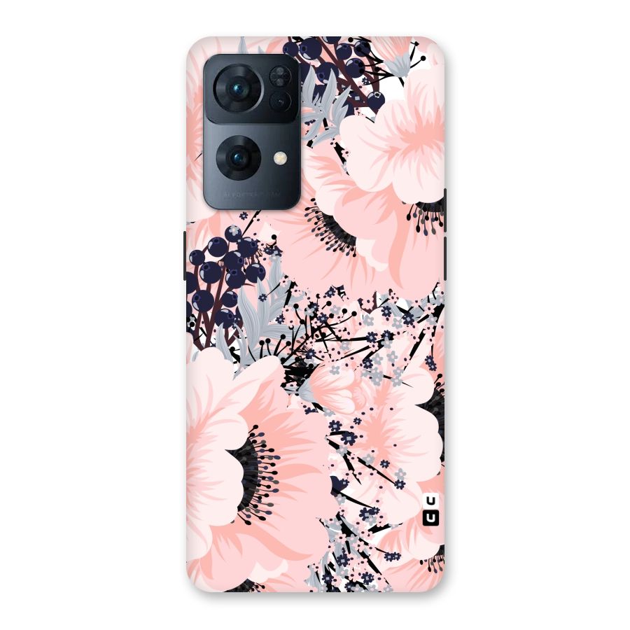 Beautiful Flowers Back Case for Oppo Reno7 Pro 5G