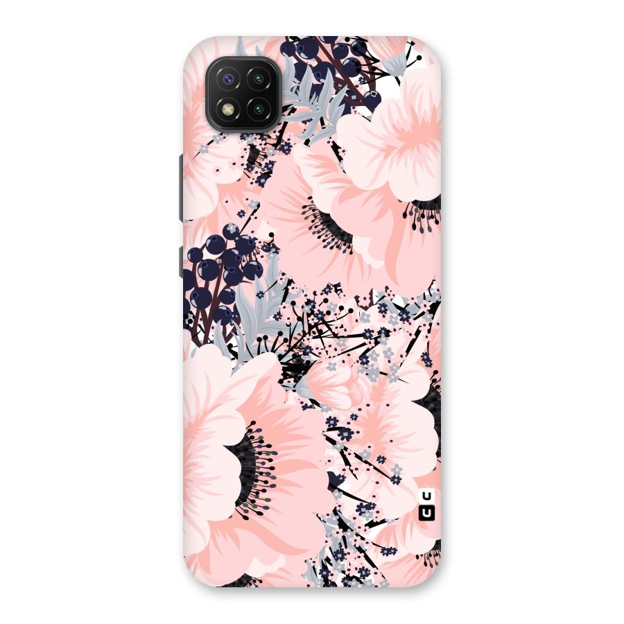 Beautiful Flowers Back Case for Poco C3