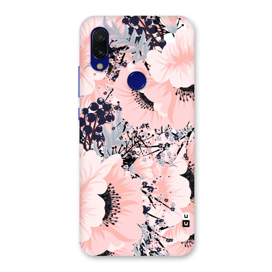 Beautiful Flowers Back Case for Redmi 7