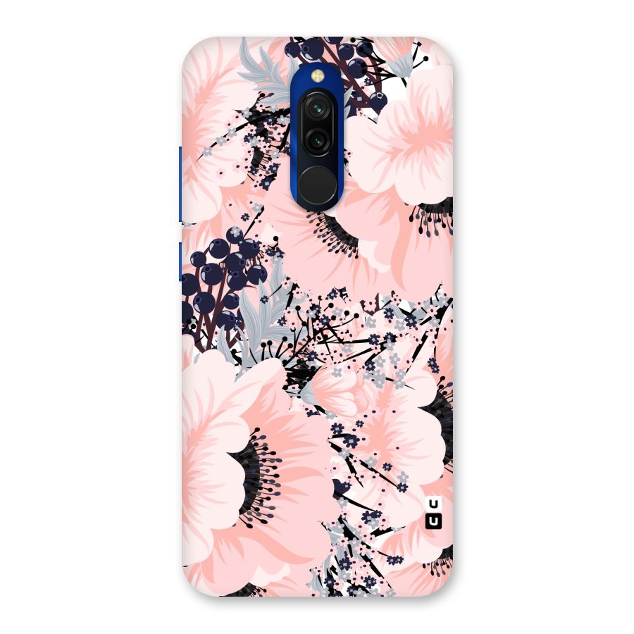Beautiful Flowers Back Case for Redmi 8