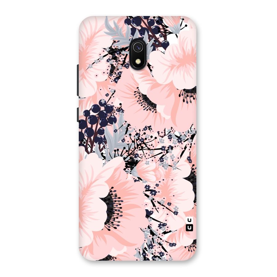 Beautiful Flowers Back Case for Redmi 8A
