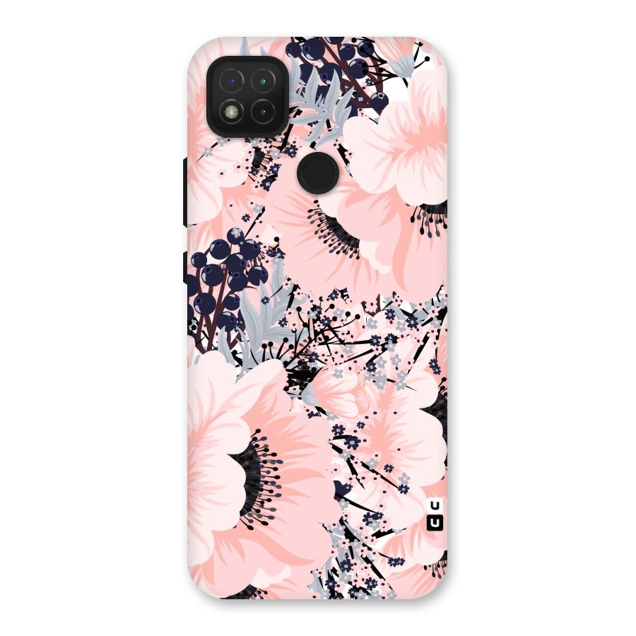 Beautiful Flowers Back Case for Redmi 9