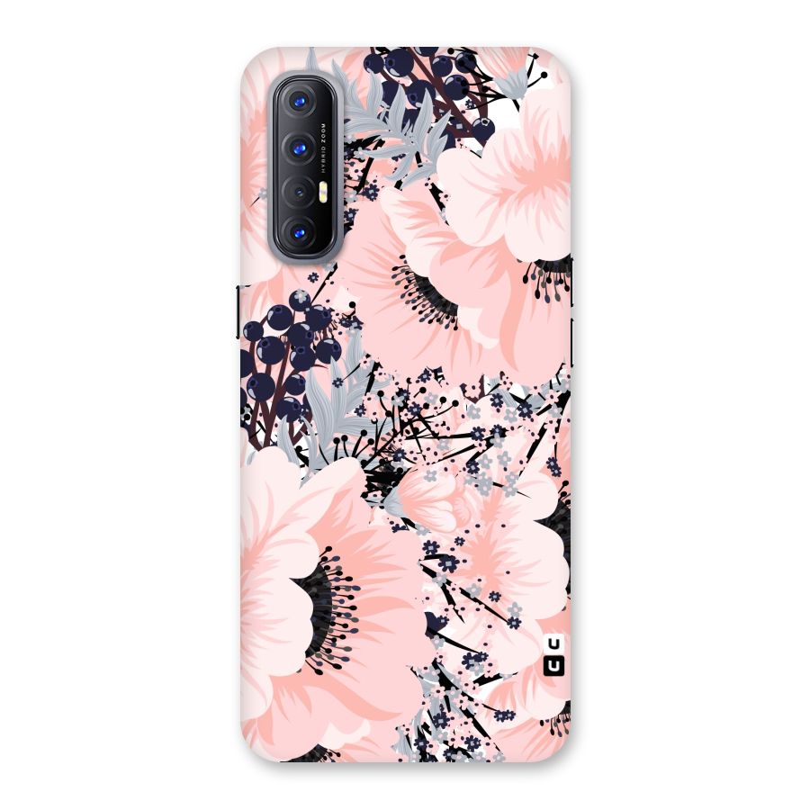 Beautiful Flowers Back Case for Reno3 Pro