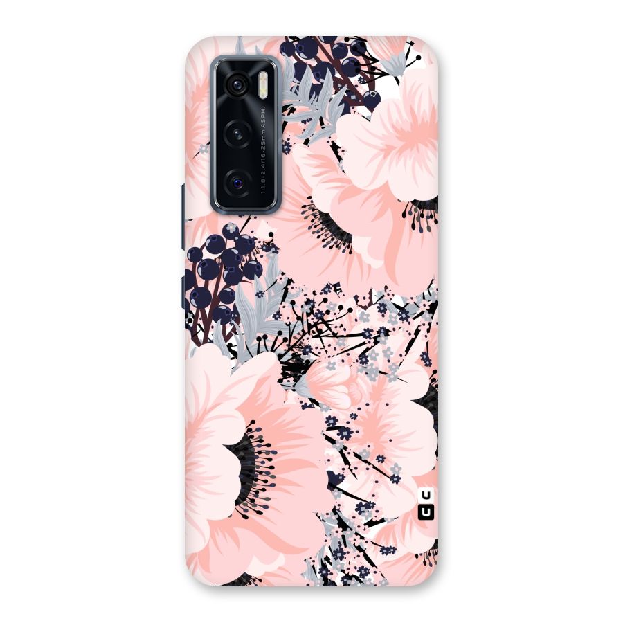 Beautiful Flowers Back Case for Vivo V20 SE