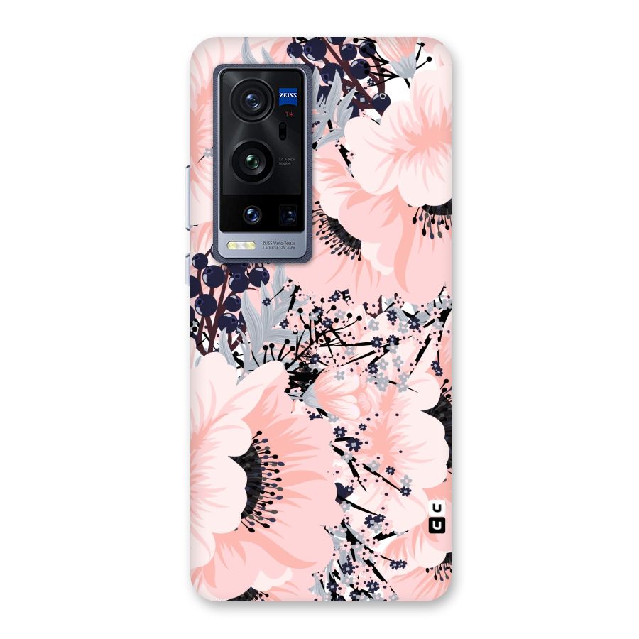 Beautiful Flowers Back Case for Vivo X60 Pro Plus