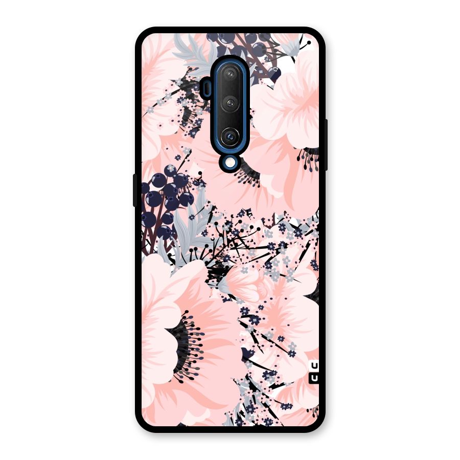 Beautiful Flowers Glass Back Case for OnePlus 7T Pro