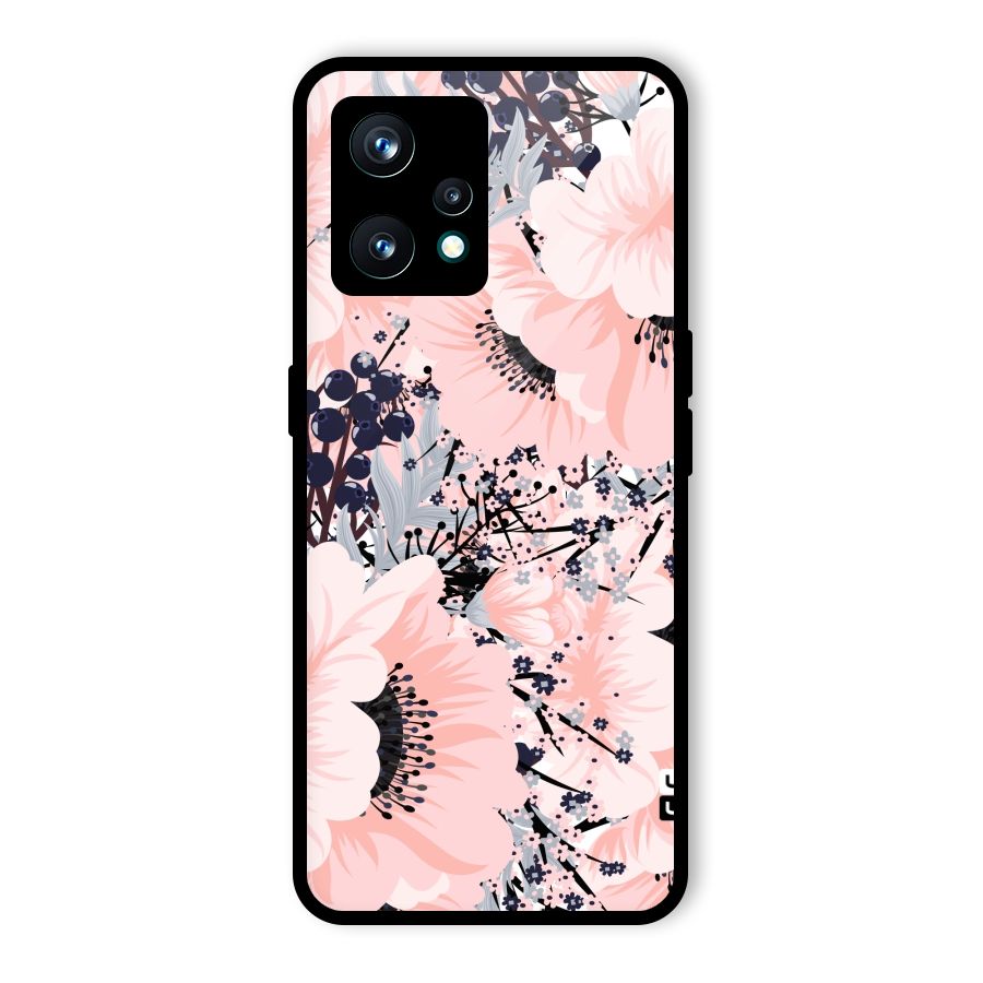 Beautiful Flowers Glass Back Case for Realme 9 Pro Plus 5G
