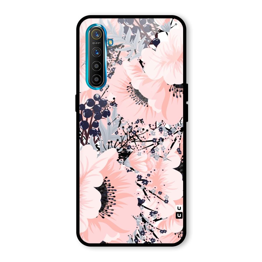 Beautiful Flowers Glass Back Case for Realme X2