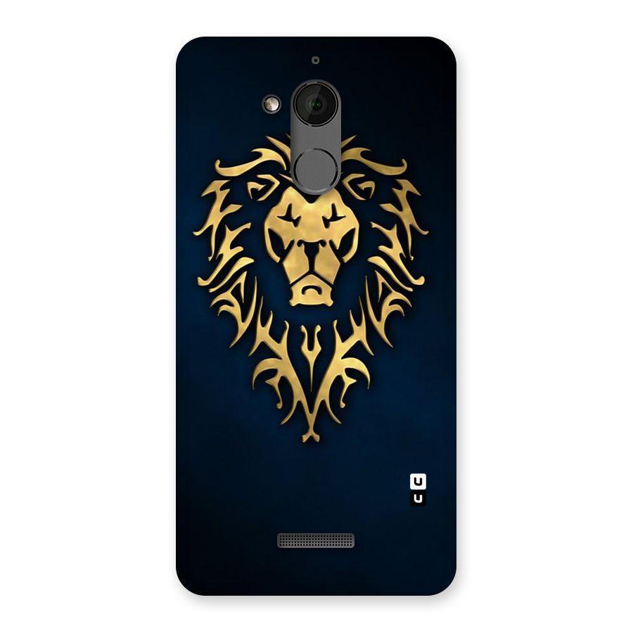 Beautiful Golden Lion Design Back Case for Coolpad Note 5