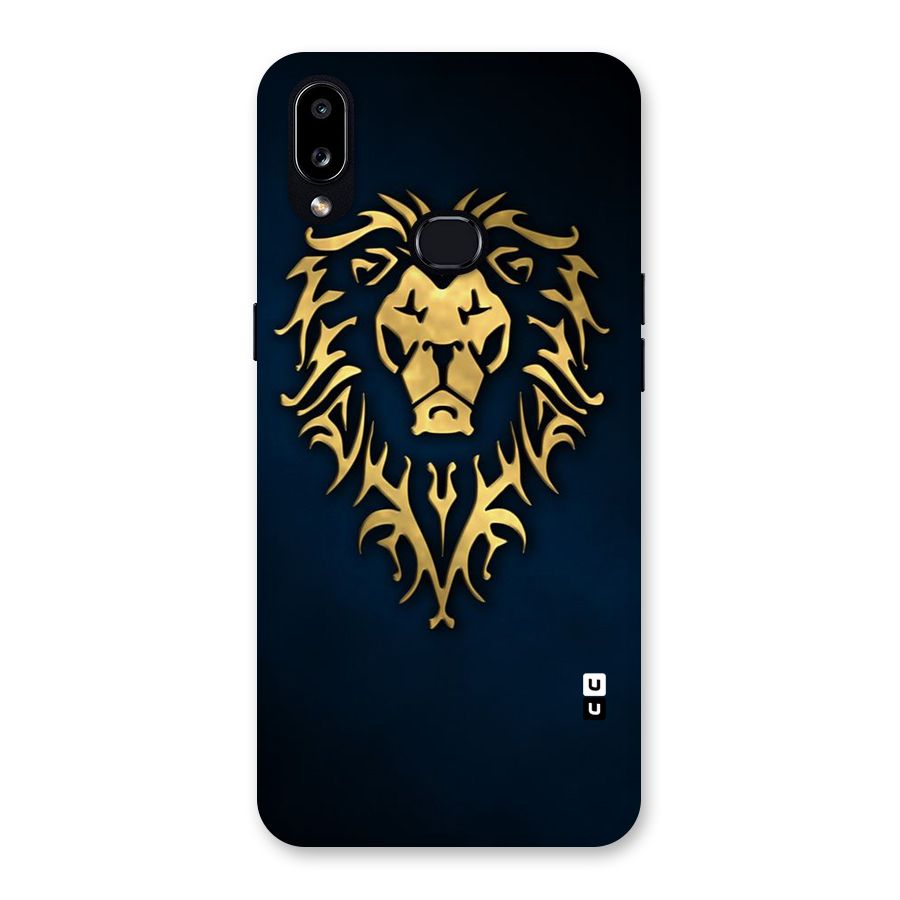 Beautiful Golden Lion Design Back Case for Galaxy A10s