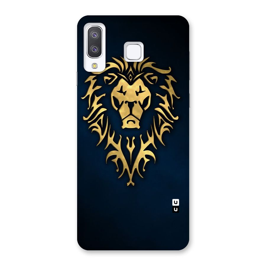 Beautiful Golden Lion Design Back Case for Galaxy A8 Star