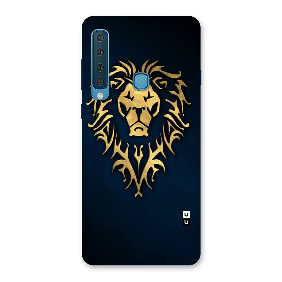 Beautiful Golden Lion Design Back Case for Galaxy A9 (2018)