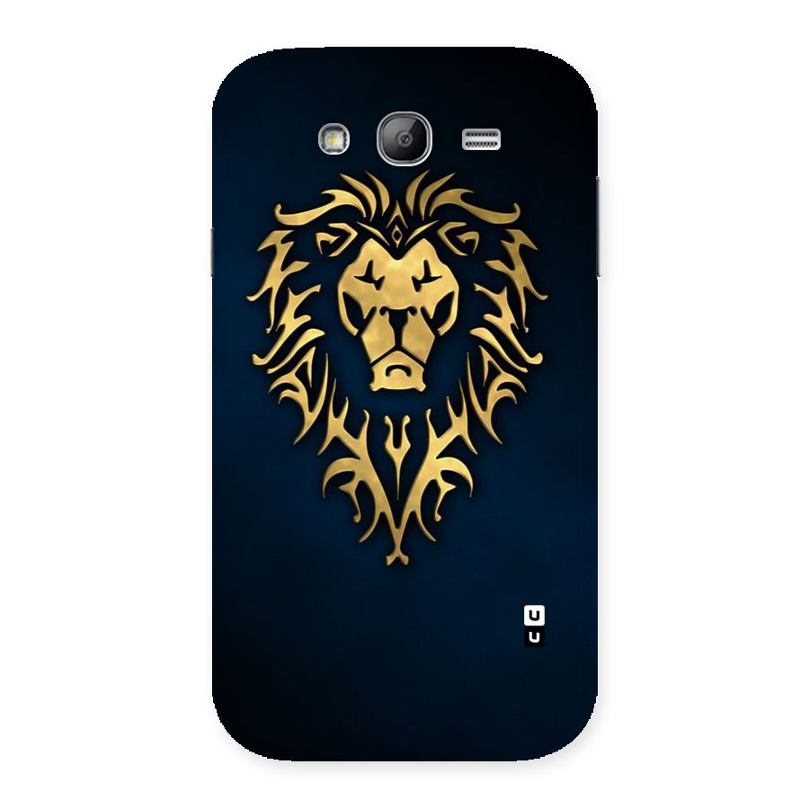 Beautiful Golden Lion Design Back Case for Galaxy Grand Neo Plus