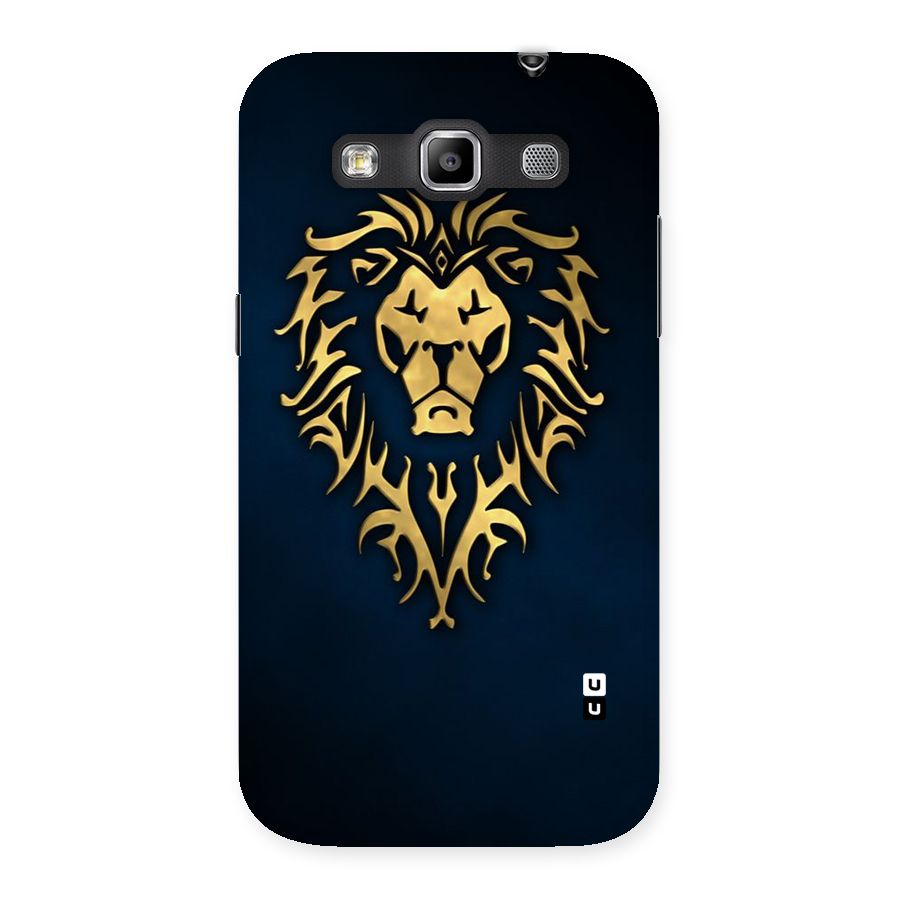Beautiful Golden Lion Design Back Case for Galaxy Grand Quattro