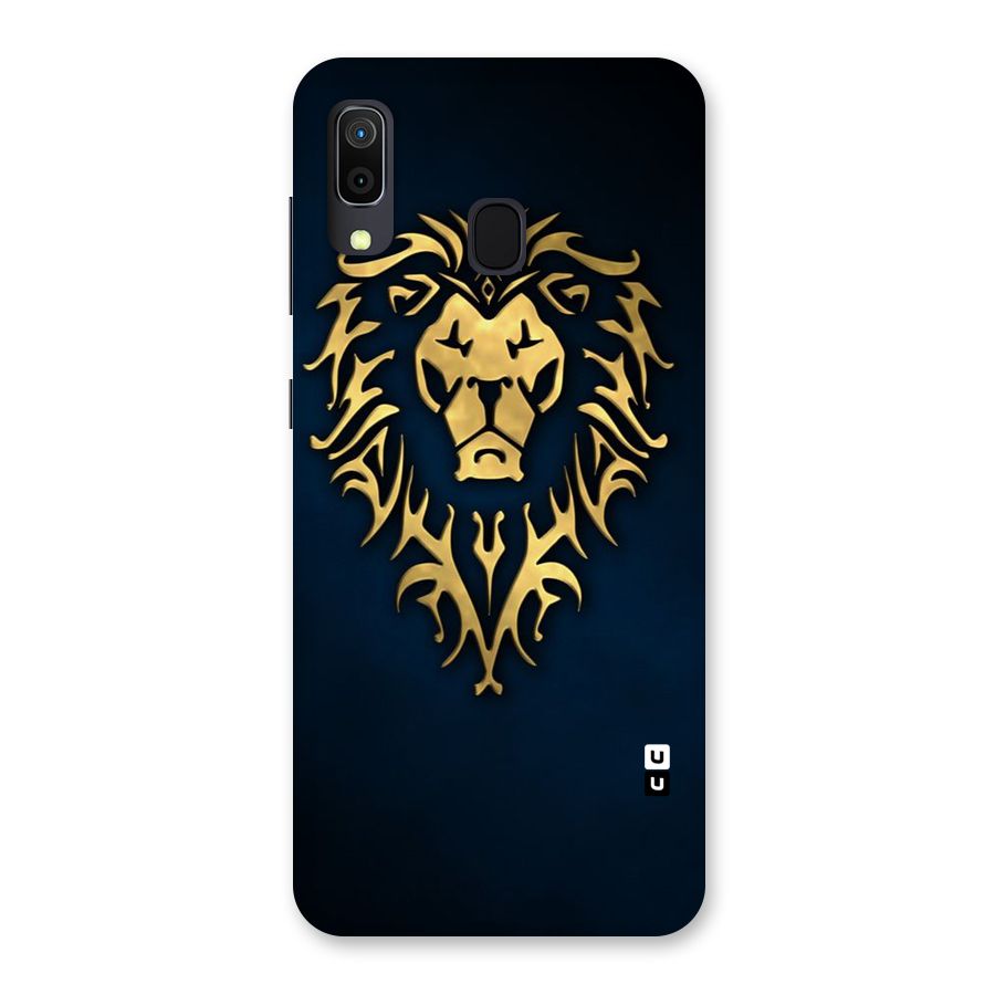 Beautiful Golden Lion Design Back Case for Galaxy M10s