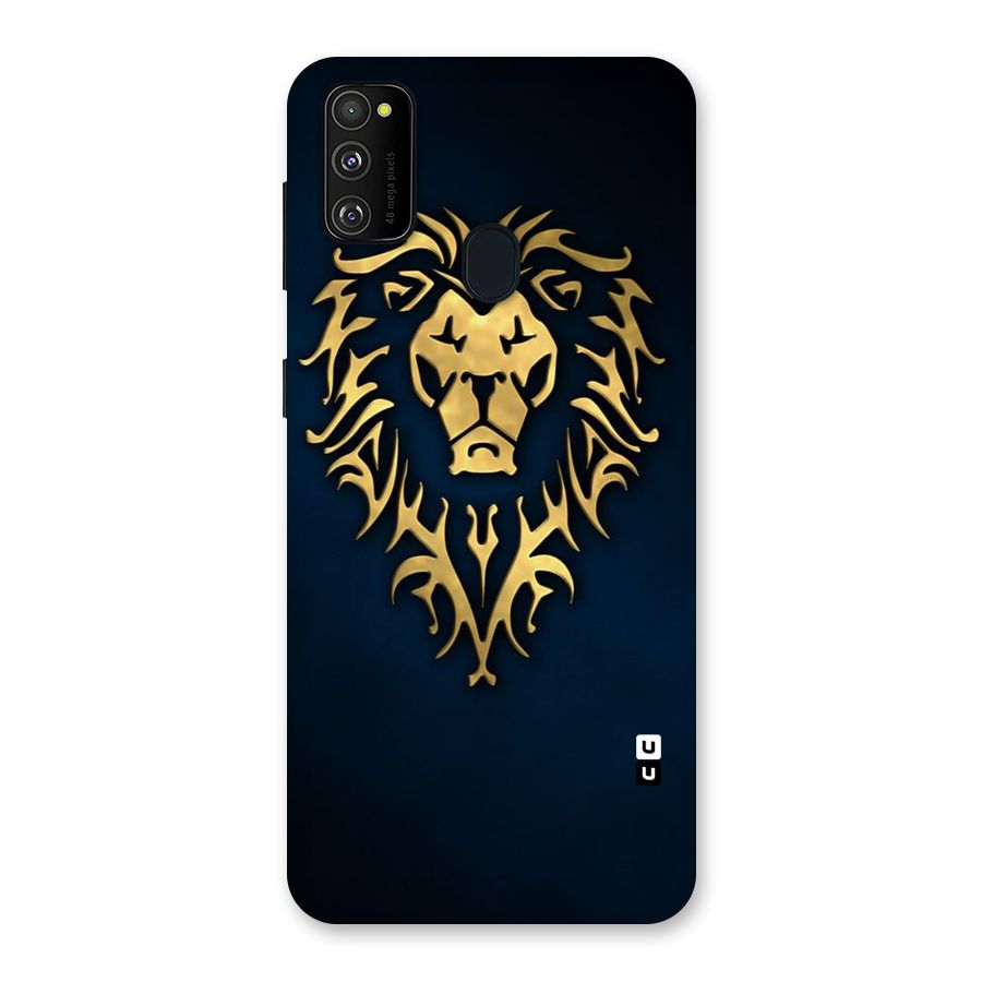 Beautiful Golden Lion Design Back Case for Galaxy M30s