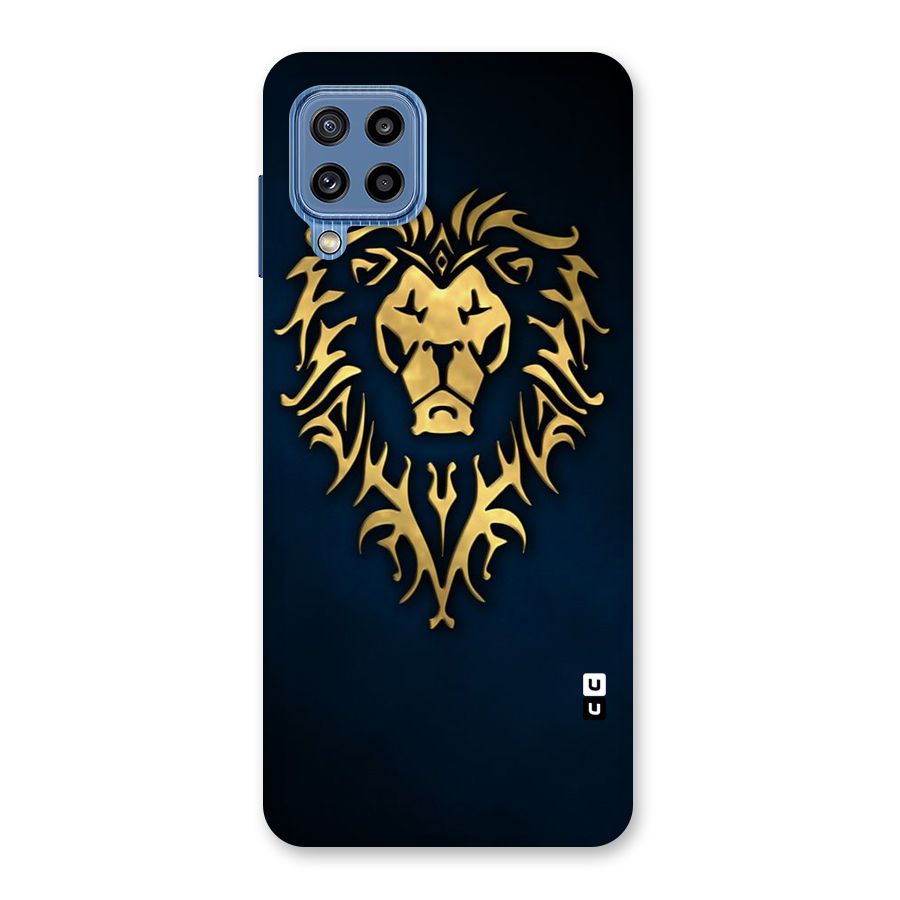 Beautiful Golden Lion Design Back Case for Galaxy M32