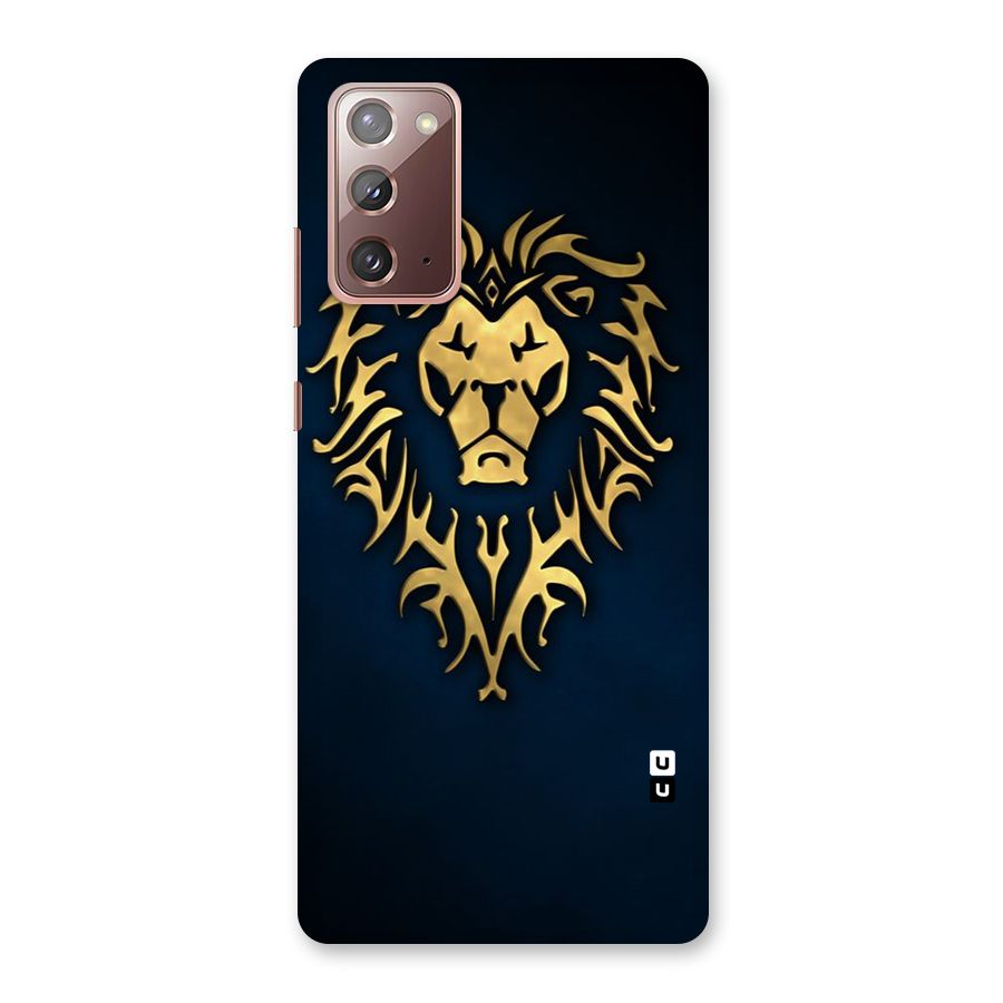 Beautiful Golden Lion Design Back Case for Galaxy Note 20