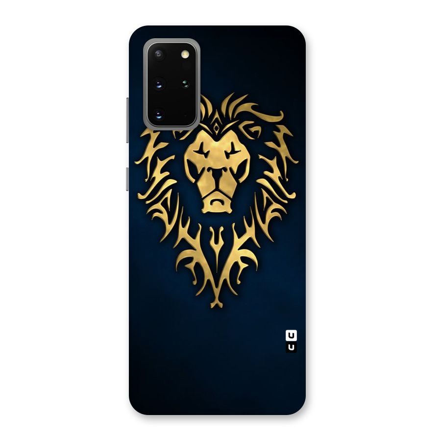 Beautiful Golden Lion Design Back Case for Galaxy S20 Plus
