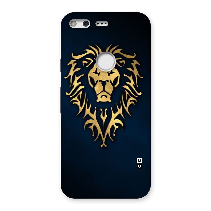Beautiful Golden Lion Design Back Case for Google Pixel
