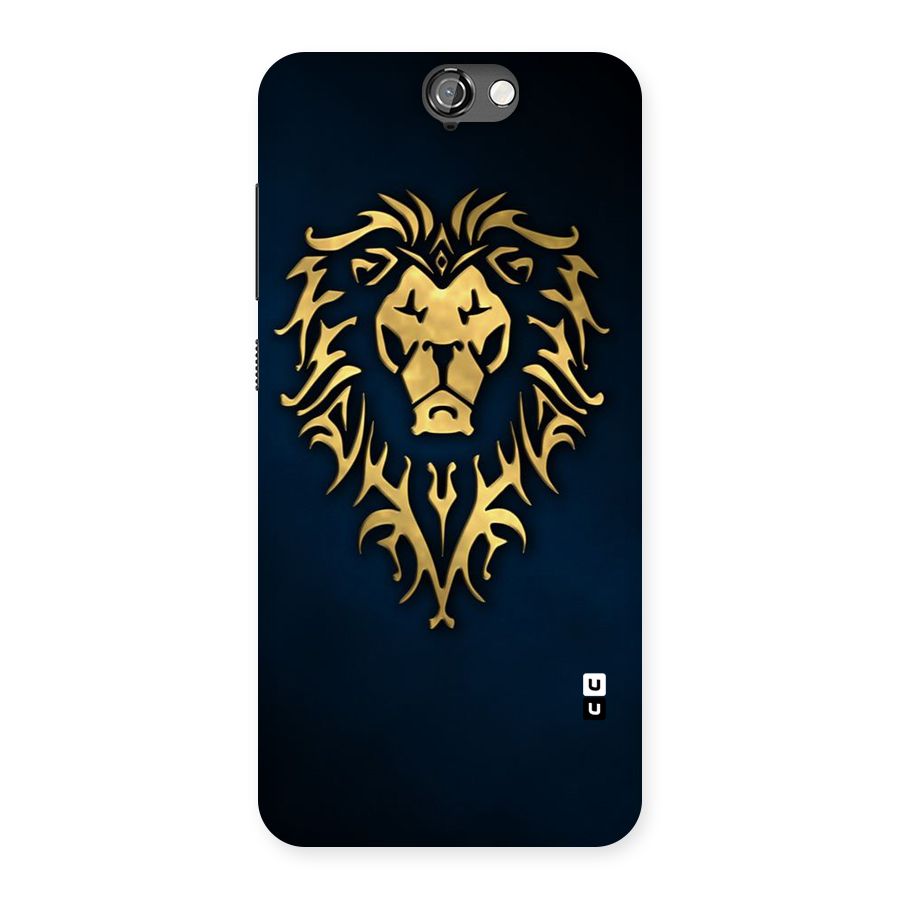 Beautiful Golden Lion Design Back Case for HTC One A9