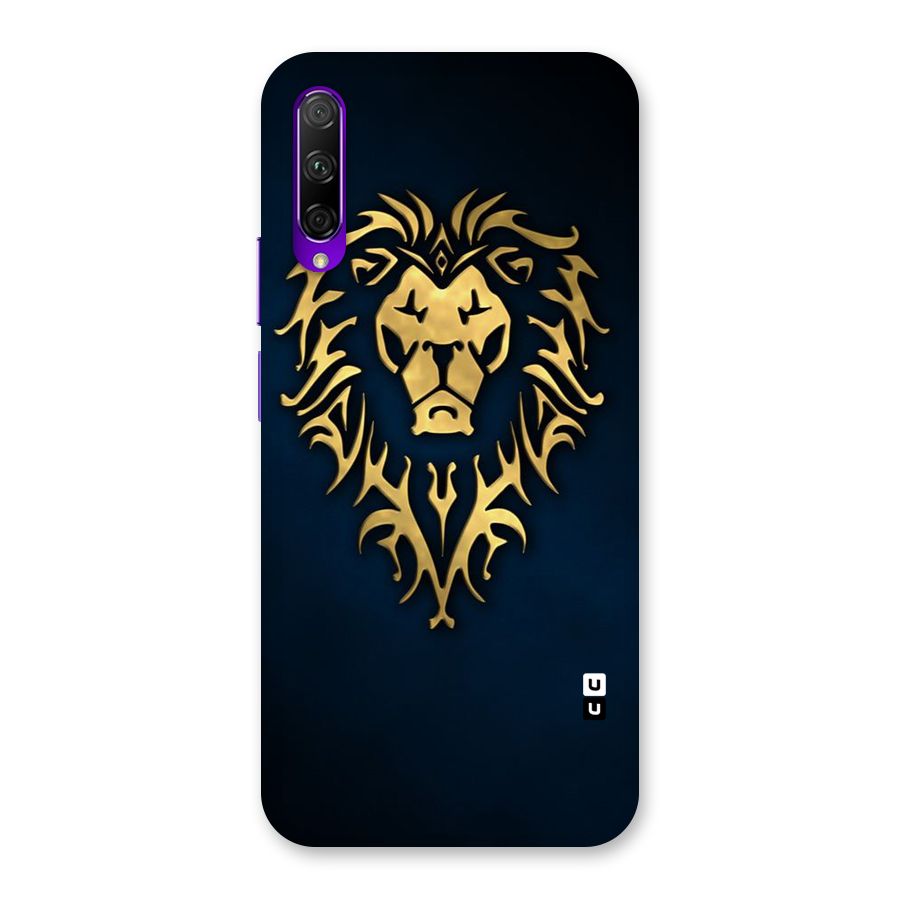 Beautiful Golden Lion Design Back Case for Honor 9X Pro