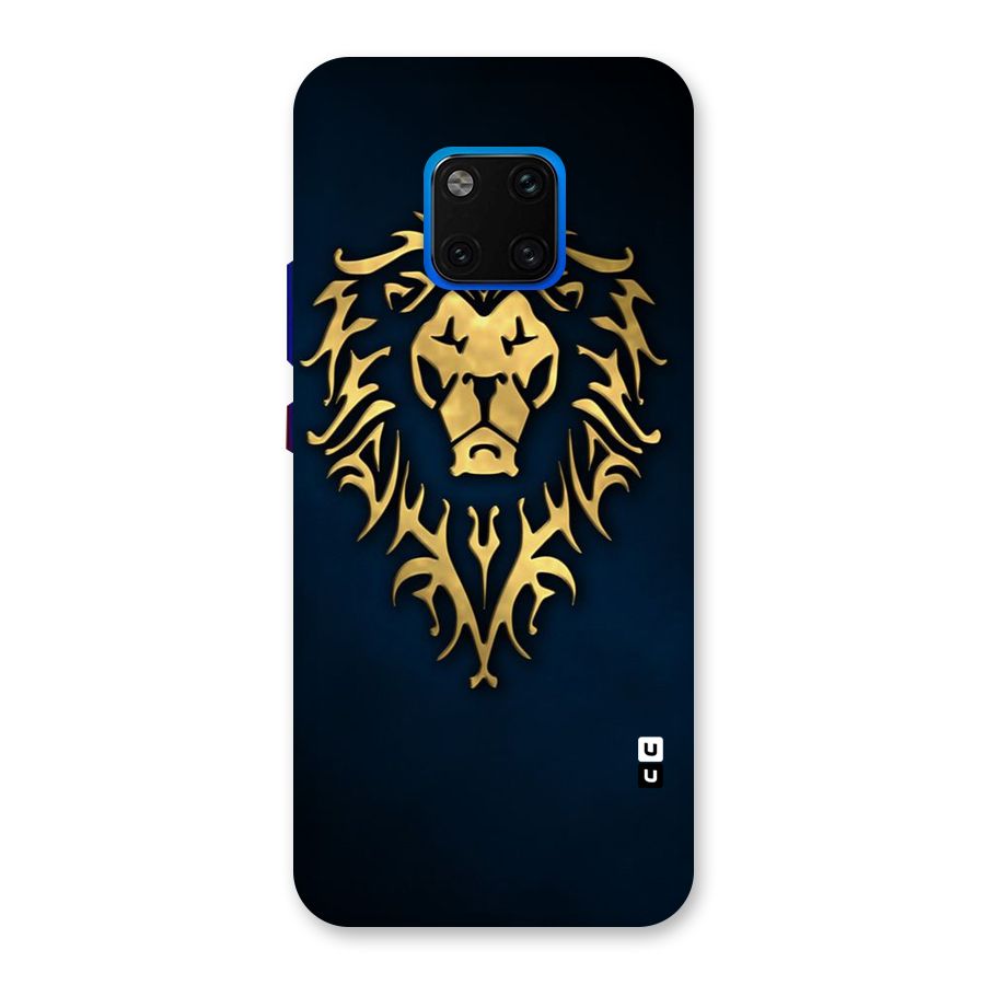 Beautiful Golden Lion Design Back Case for Huawei Mate 20 Pro