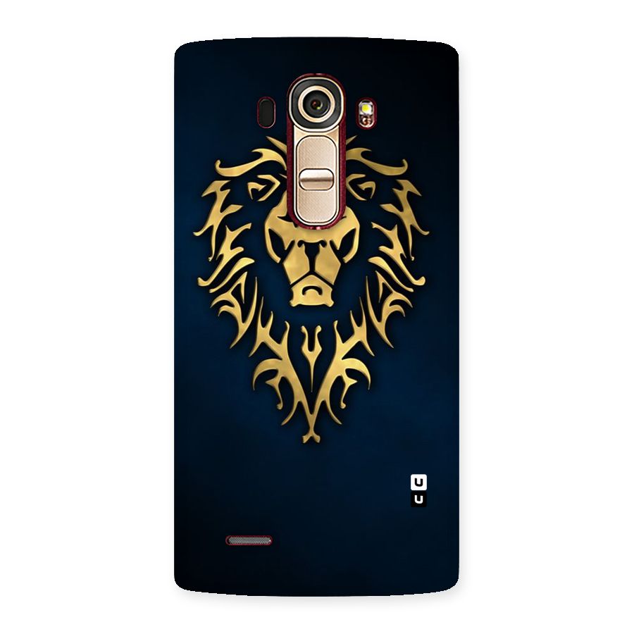Beautiful Golden Lion Design Back Case for LG G4